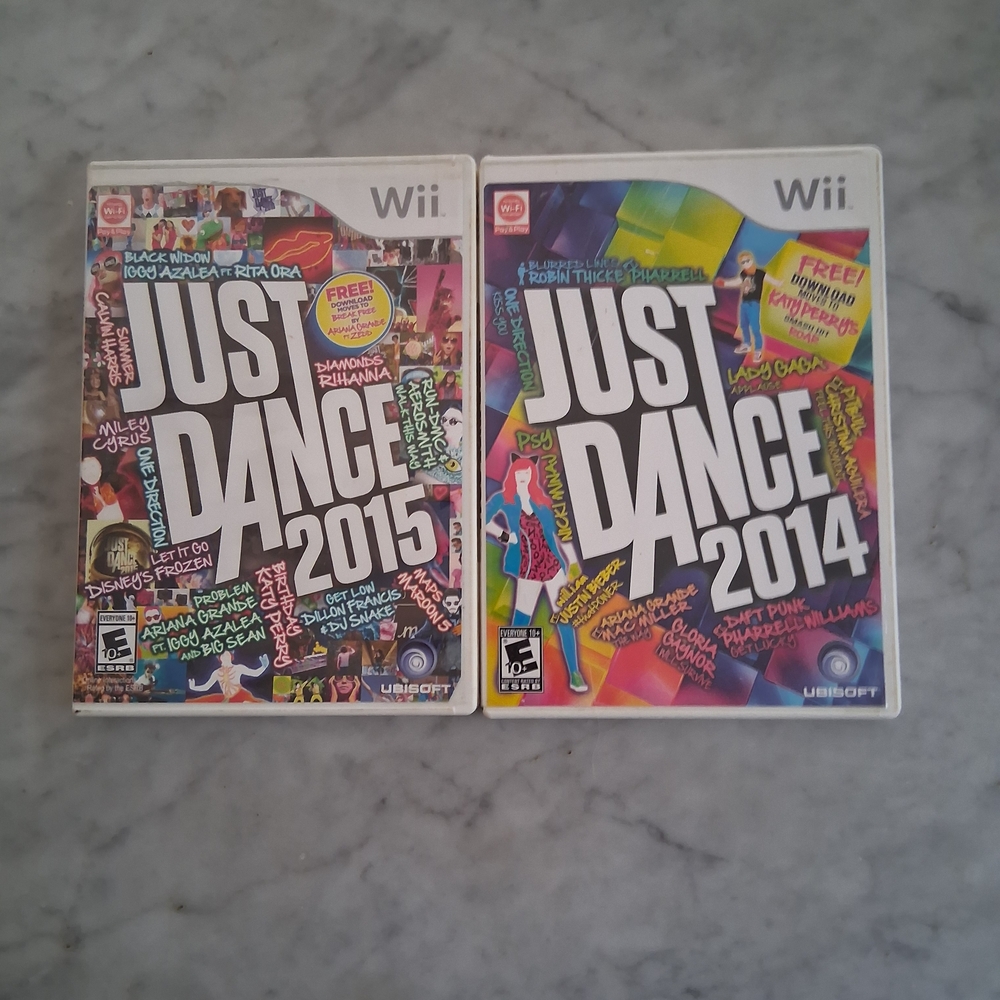 Just Dance 2014 & 2015 for Wii Nintendo